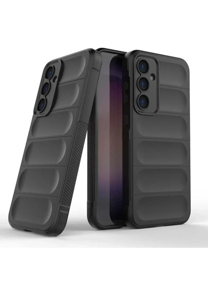 Samsung Galaxy A17 Kılıf Optimum Etnik Oyuk Desenli Slikon + Ekran Koruyucu