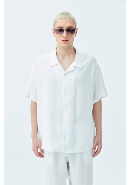 Basıc Oversize Keten Takım Ekru fiyatları