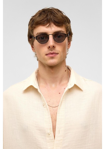 Oversize Kısa Kollu Müslin Kumaş Gömlek Naturel modelleri