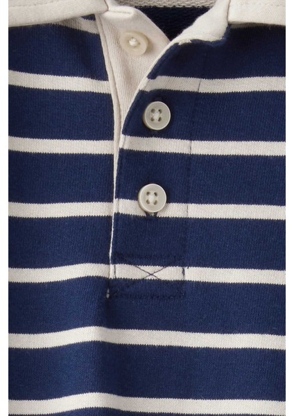 Erkek Bebek Mavi Kapüşonlu Tulum fiyatları