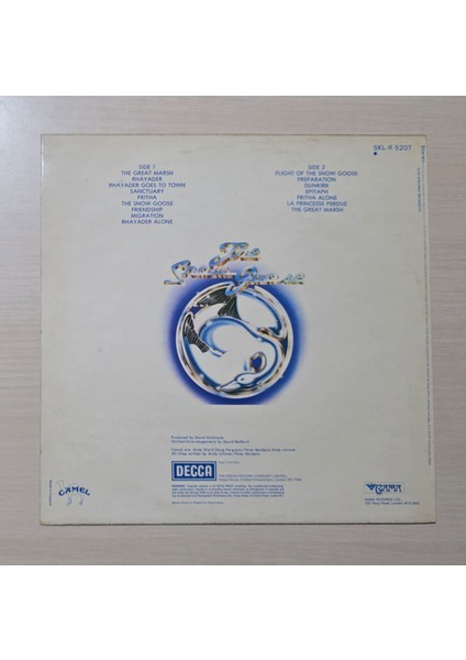 - The Snow Goose - 1975 - Dönem Baskı Plak - Longplay - Lp fiyatları