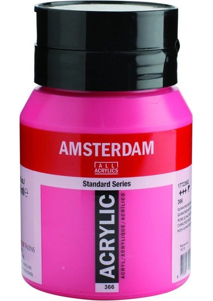 Amsterdam Akrilik Boya 500 Ml. 366 Quinacridone Rose