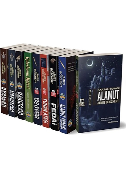 Alamut Serisi 9 Kitap James Boschert