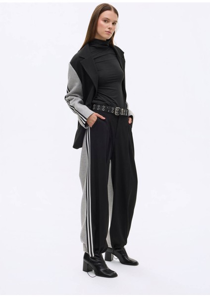 Siyah Kadın Pantolon PNT00765