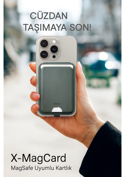 Deri Kartlıklı Manyetik Telefon Standı Güçlü Mıknatıs, 2 Kart Kapasiteli, Ince ve Dayanıklı fiyatları