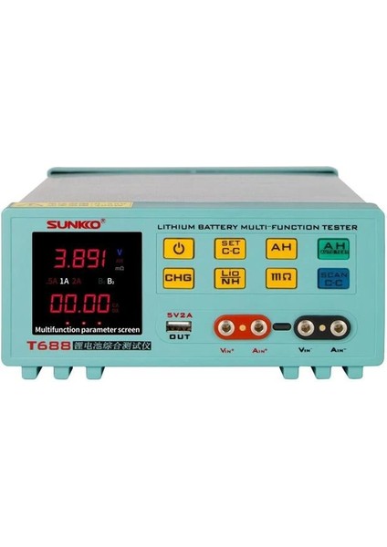 Sunkko T-688 55V Lityum Pil Test Cihazı