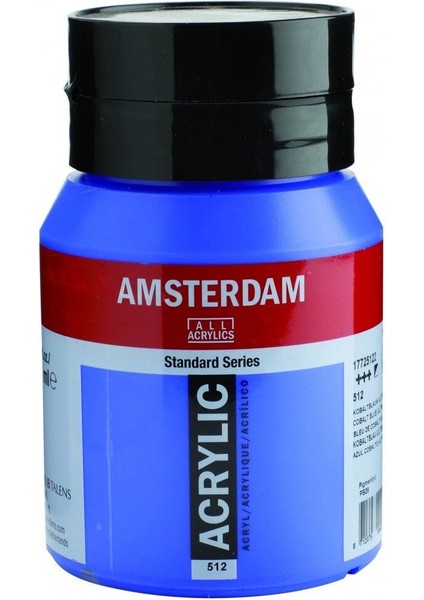 Amsterdam Akrilik Boya 500 Ml. 512 Cobalt Blue