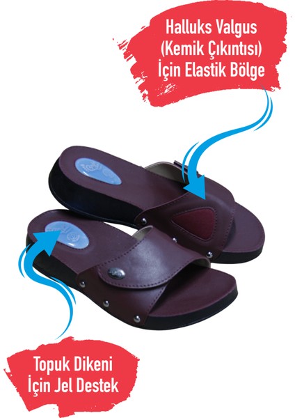 Anatomik Halluks Valgus Kemik Çıkıntısı ve Topuk Dikeni Terliği