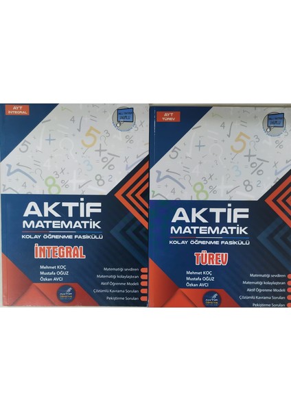 Aktif Öğrenme Yayınları Ayt Türev+Integral Kolay Öğrenme Fasikülü
