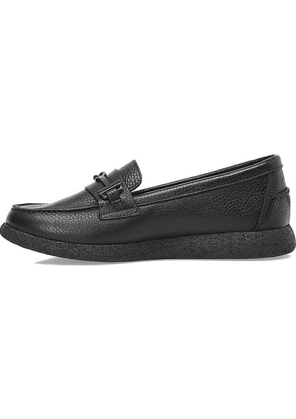 Inci A102042097 5f August.d 5pr Kadın Hakiki Deri Loafer Ayakkabı Siyah modelleri