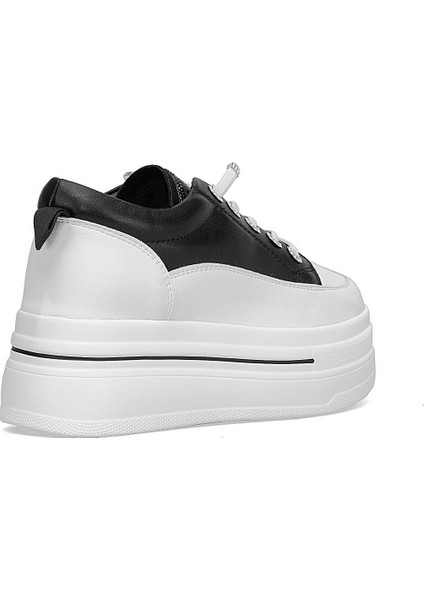 25K313 Kadın Hakiki Deri Klasik Sneaker Siyah fırsatları