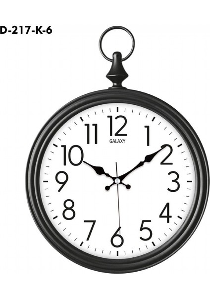 Dekoratif Köstekli Duvar Saati D-217-K-6