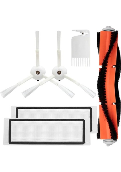 Xiaomi Uyumlu Mijia 1t Robot Süpürge Aksesuar 6 Parça Set