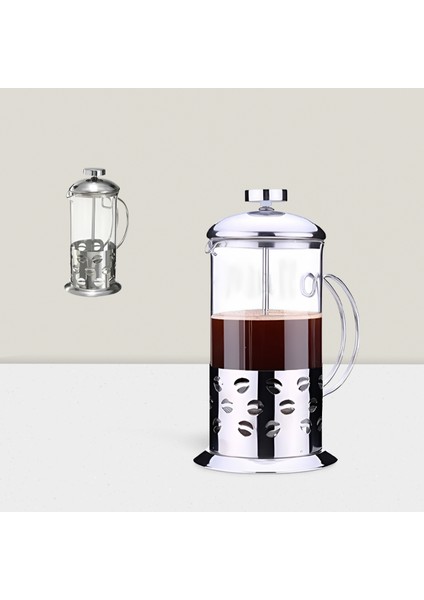 French Press , Filtre Kahve , Bitki Çayı Demleme Cam 350ML fırsatları