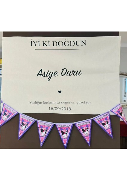 Isimli Doğum Günü Flaması | Kişiye Özel Bebek & Çocuk Parti Süsü (70*100) modelleri