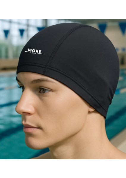 Likralı Bez Deniz Havuz Bonesi