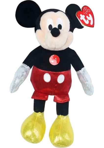 Ty Sparkle Sesli Peluş Mickey Mouse 21 cm