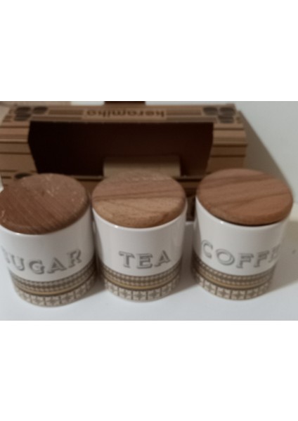 Kavanoz 3 Lü Seramik