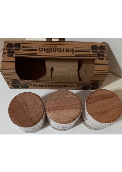 Kavanoz 3 Lü Seramik fiyatları