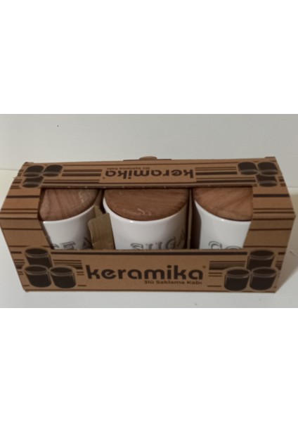 Kavanoz 3 Lü Seramik modelleri