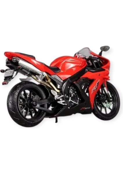 1:12 Ölçekli Model Motosiklet - Ducati - HX794-1- Kırmızı (Lisinya)