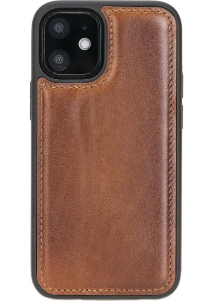Apple iPhone 12 Mini Uyumlu Deri Arka Kapak RST2EF Taba indirimleri