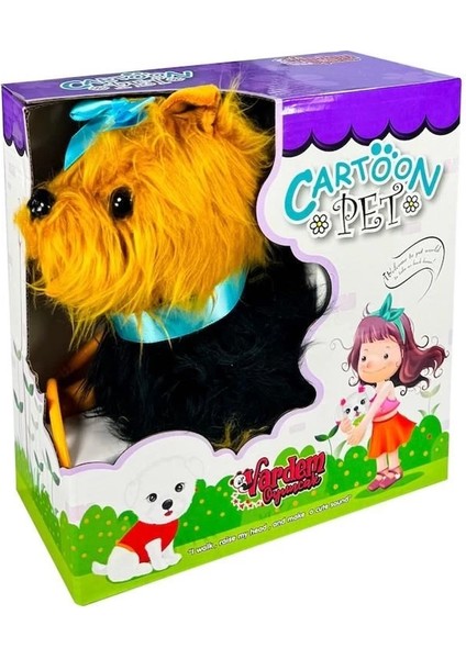 PFT-B267 Peluş Tasmalı Yürüyen Köpek Mavi -Vrd modelleri