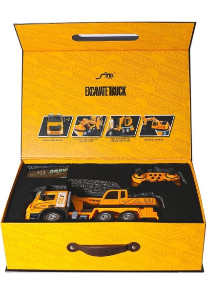 HJ8001-2 Kumandalı Metal Excavate Truck fiyatları