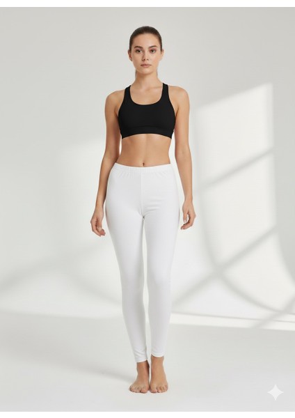 Kadın Modal Elastan Uzun Tayt