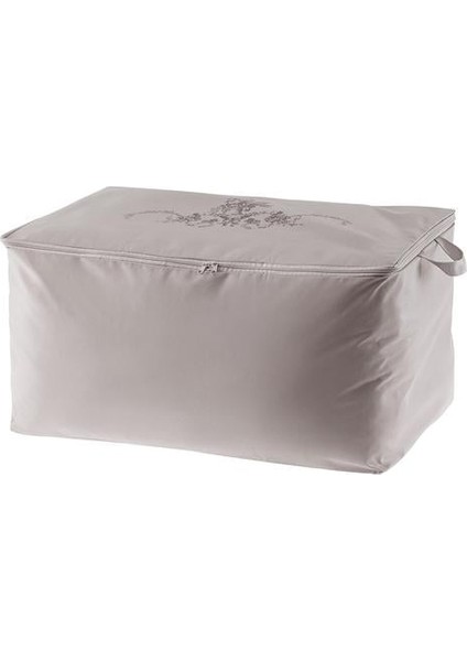 Yeni Sezon Çiçek Desen Baskılı Hurç - Gri - 64X41X35 cm - Gri indirimleri