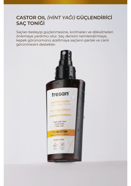 Castor Plant Saç Toniği 125 ml fiyatları