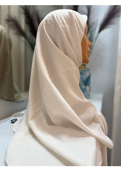 Eşarp, Kare Eşarp, Bej Rengi,