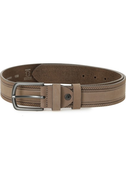 Gm Dckrs Medına Derı 5pr Vizon Erkek Kemer