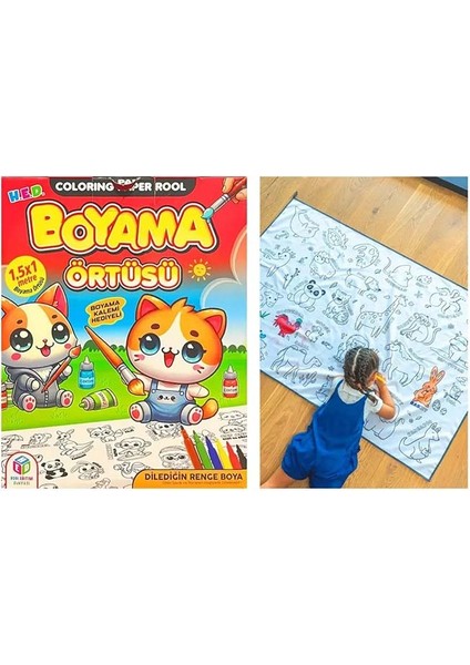 Hobi Eğitim HED732 Boyama Örtüsü fiyatları