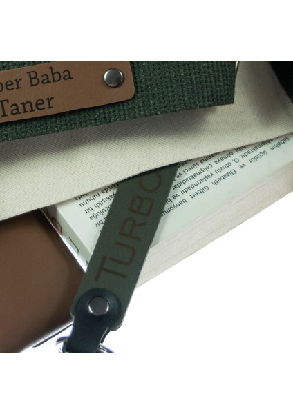 Yeşil & Pudra, Sosyal Sorumluluk Projesine Katkı Hediyesi, 60’lı Set, Kişiye Özgü Yazılı Anahtarlık