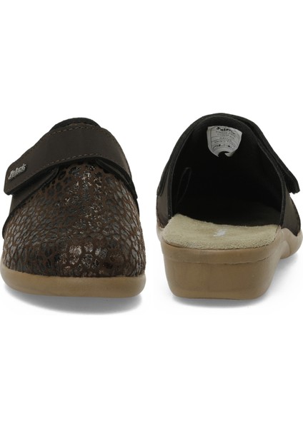 609016.Z5PR Kahverengi Kadın Ev Terliği indirimleri