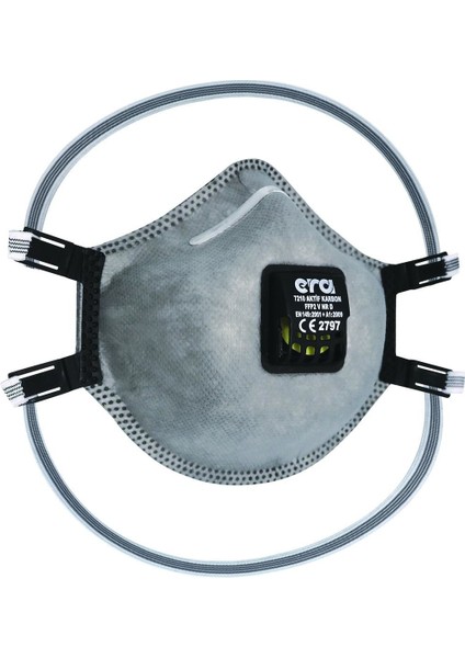 Era 7210 Ffp2 Aktif Karbon Solunum Maskesi