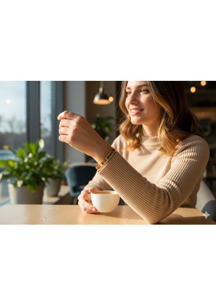 Chainbysilver Çelik Altın Rengi Kelepçe Bilezik fiyatları
