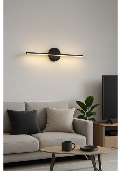 Modern Kablosuz Tak Çalıştır Ledli Elektrikli Aplik Banyo Tablo Ayna Siyah Kasa 220V Gün Işığı Beyaz modelleri