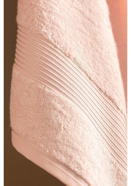 Yeni Sezon Clarette Yüz Havlusu - Pembe - 50X80 cm - Pembe modelleri