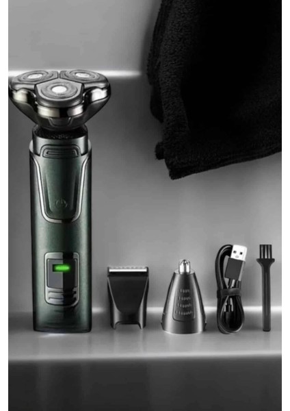 3 Başlıklı Profesyonel Saç ve Sakal Bakım Seti Vücut, Burun ve Kulak Tüy Alma fiyatları