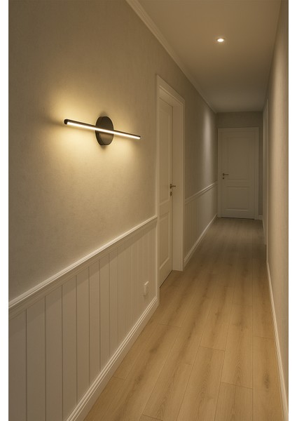 Modern Kablosuz Tak Çalıştır Ledli Elektrikli Aplik Banyo Tablo Ayna Siyah Kasa 220V Gün Işığı Beyaz modelleri