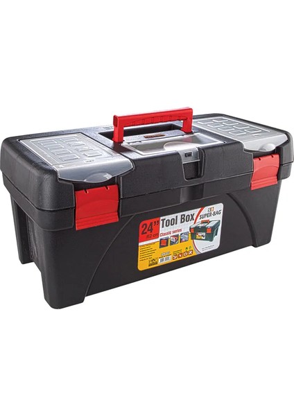 Super Bag ASR2056 24 Inç Takım Çantası Plastik Kilitli