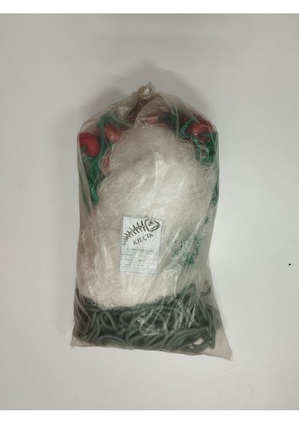 Germe Ip Ağ 30MM 20 Metre Fanyalı Bol Torlu Profesyonel Balıkçı Ağı