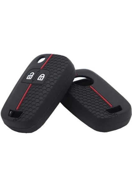 Opel Astra J Corsa D Corsa E Uyumlu Insignia Mokka Meriva Petek Desenli Anahtar Kılıfı Siyah Kırmızı fiyatları