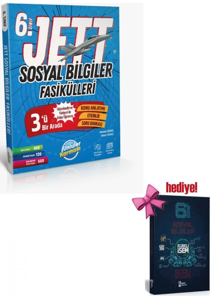 6. Sınıf Jett Sosyal Bilgiler Fasikülleri + Sosya