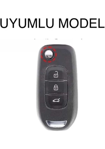 Renault Megane4 Clio5 Captur ve Koleos Taliant Express Sustalı Petek Desenli Anahtar Kılıfı Kırmızı fiyatları