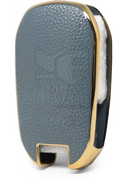 Lüx Peugeot 208 301 307 308 508 2008 3008 Partner Van Sustalı Anahtar Kılıfı Gri Gold modelleri