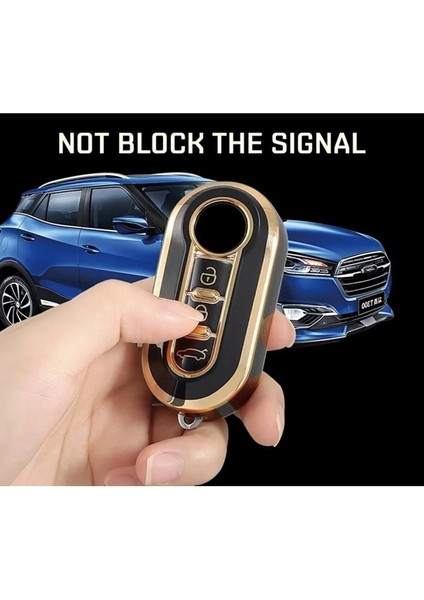 Fiat Doblo Ducato Anahtar Kılıfı Nano Siyah Gold Altın Renk 1.ci Kalite fiyatları