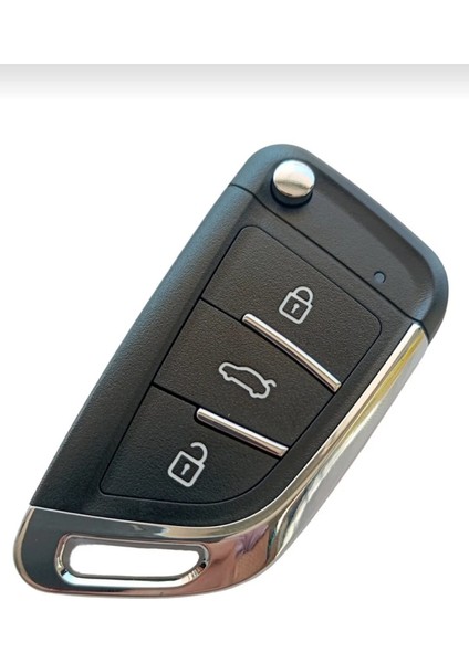 Lüx Bmw Fem Tipli Sustalı Keydiy (Kd) Anahtar Kabı Kumanda Kabı 3 Tuşlu 1.ci Kalite